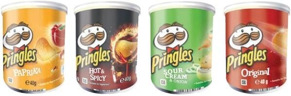 Pringles Чипс Различни вкусове - 40гр.