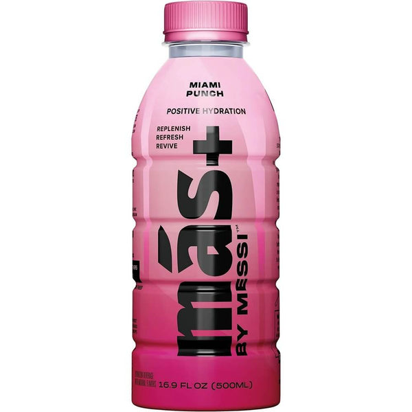 Más+ by Messi Витаминна спортна напитка с вкус на плодов пънч - 500мл