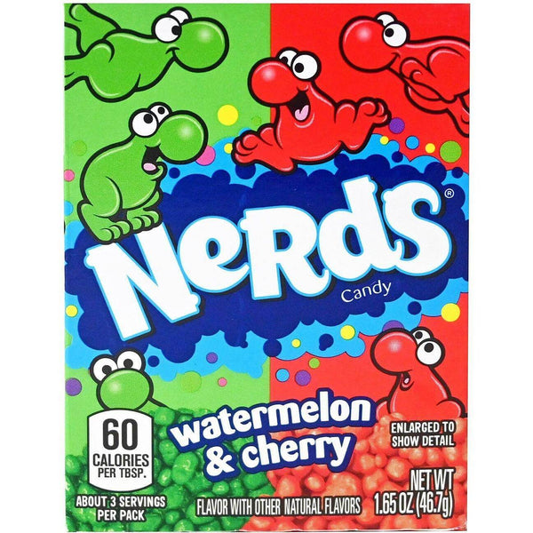 Nerds бонбони диня и череша - 46.7гр.