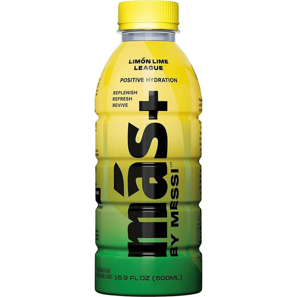 Más+ by Messi Витаминна спортна напитка лимон и лайм - 500мл