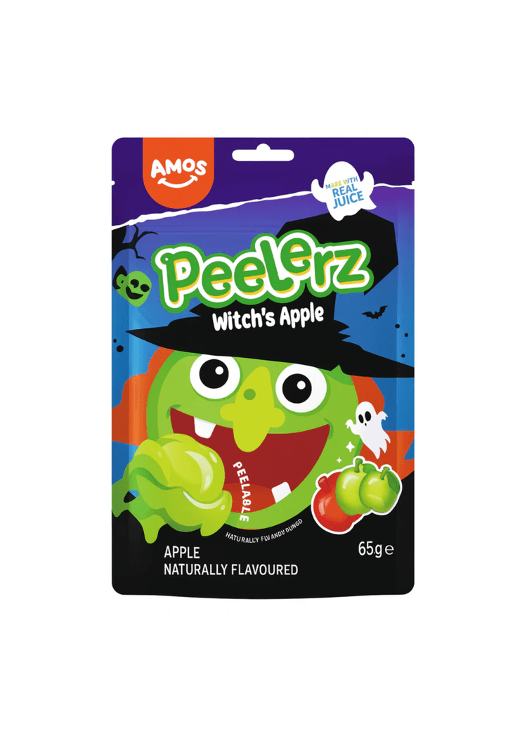 45. AMOS Halloween Peelerz Witch’s Apple 65g