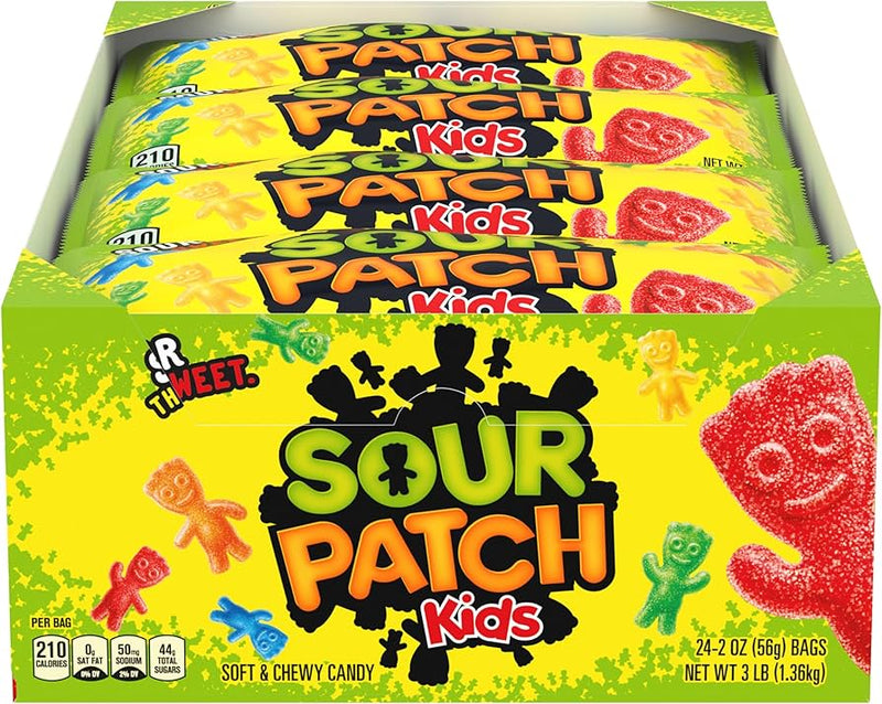 50. Sour Patch Kids Gummies 16x40g