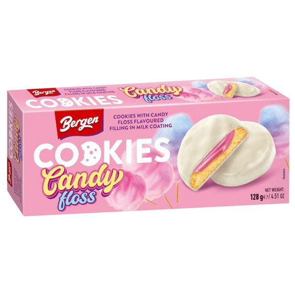 52. Bergen Biscuits Candy Floss 128g