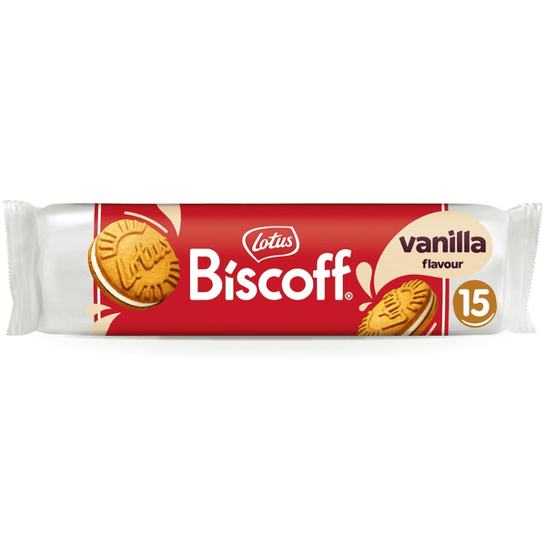 Lotus Biscoff Сандвич бисквити с крем Ванилия - 150 г