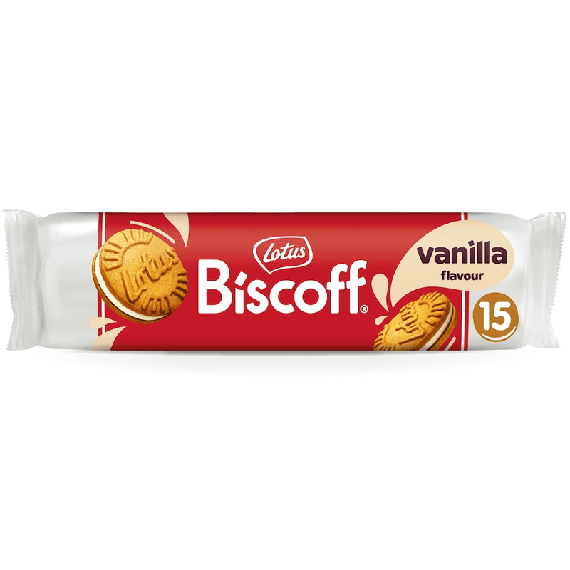 Lotus Biscoff Сандвич бисквити с крем Ванилия - 150 г