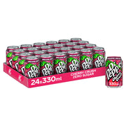 77. Dr. Pepper Cherry Crush Zero Sugar 330ml x24 (UK)