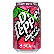 77. Dr. Pepper Cherry Crush Zero Sugar 330ml x24 (UK)