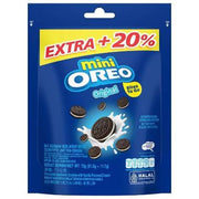 81. Oreo Mini Strawberry Cookies Zip Pack 61.3g x24 (INDO)
