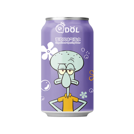 86. QDOL Spongebob Grape Flavor Soda 330ml x24