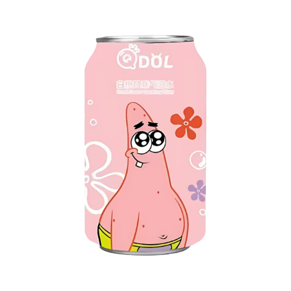88. QDOL Spongebob Peach Flavor Soda 330ml x24