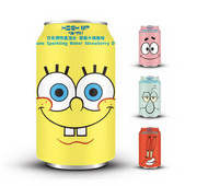 89. QDOL Spongebob Strawberry Flavor Soda 330ml x24