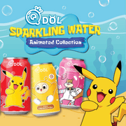 89. QDOL Spongebob Strawberry Flavor Soda 330ml x24