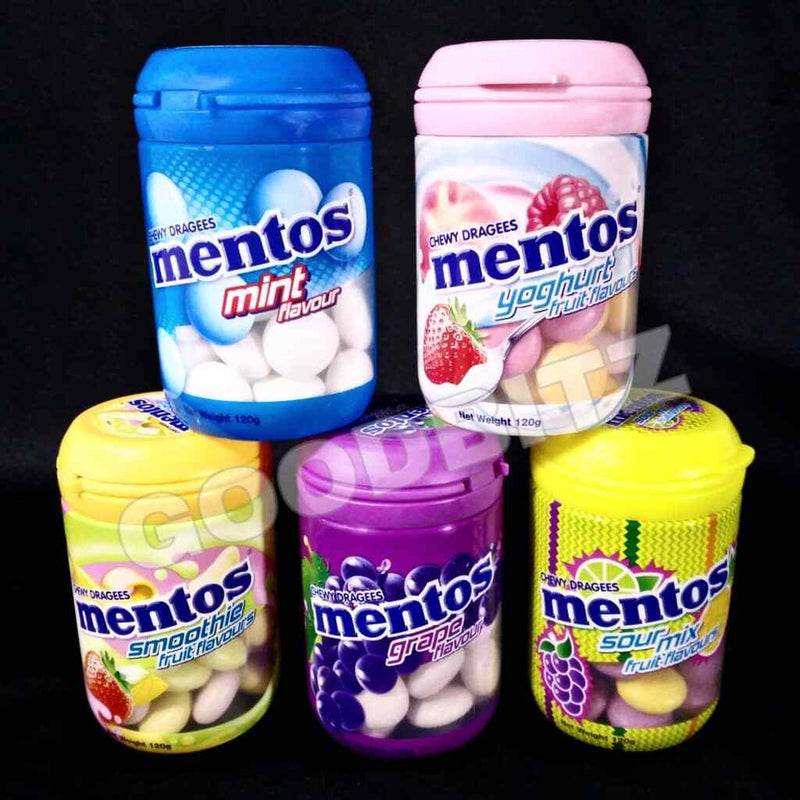 Mentos Mint Bottle 120g