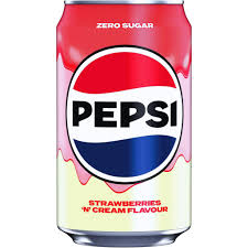 PEPSI STRAWBERRY CREAM SODA