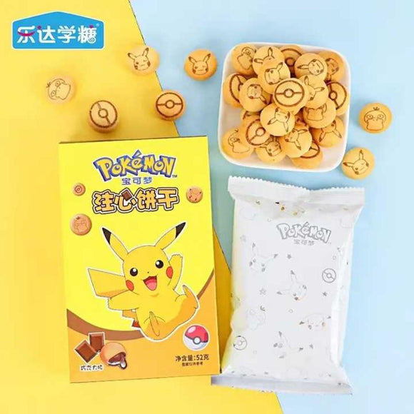 Pokemon Cookies Chocolate Flavor 52g