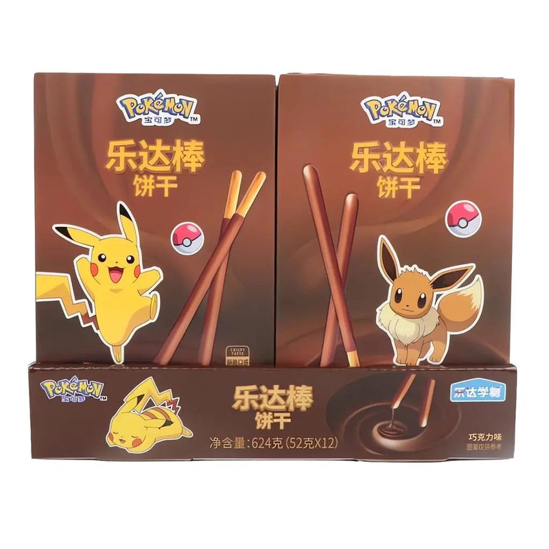 Pokemon Cookies Chocolate Flavor 52g