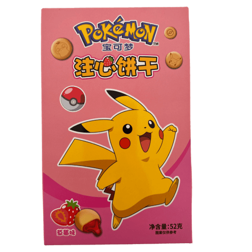 Pokemon Cookies Strawberry Flavor 52g