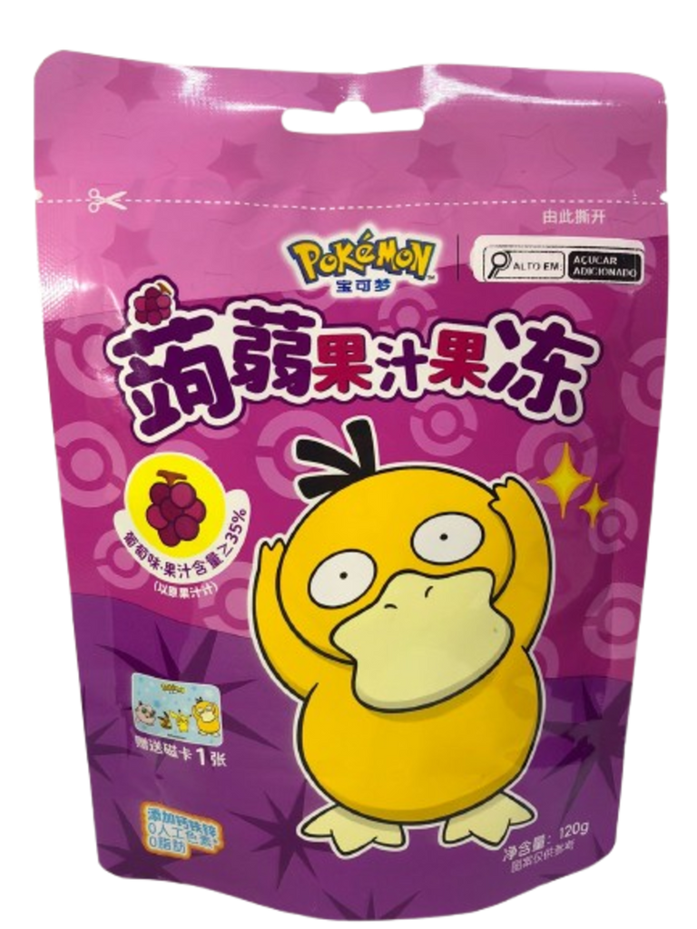 Pokemon Jelly Grape Flavor 120g