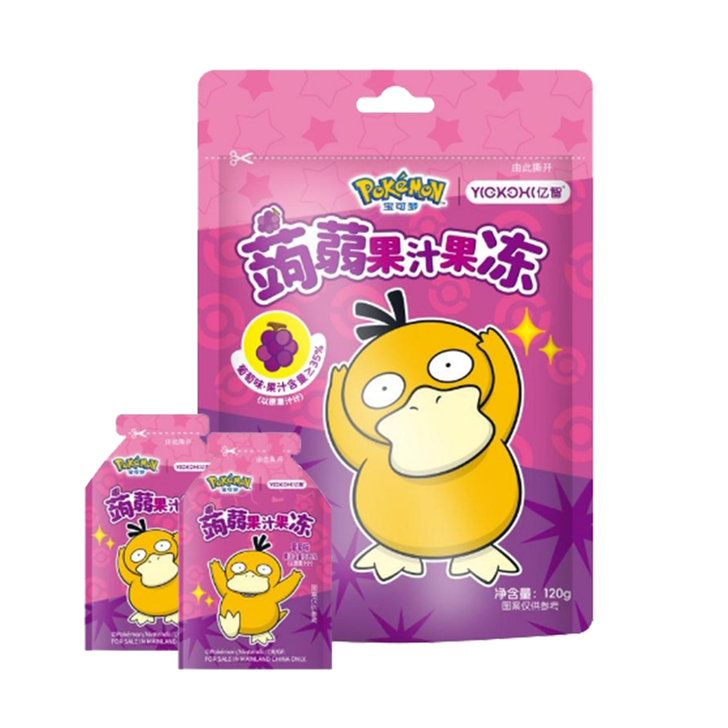 Pokemon Jelly Grape Flavor 120g