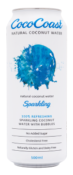CocoCoast Sparkling Coconut Water Natural Flavor 320ml x24 (VN)