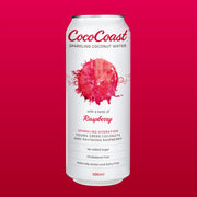CocoCoast Sparkling Coconut Water Raspberry 320ml x24 (VN)