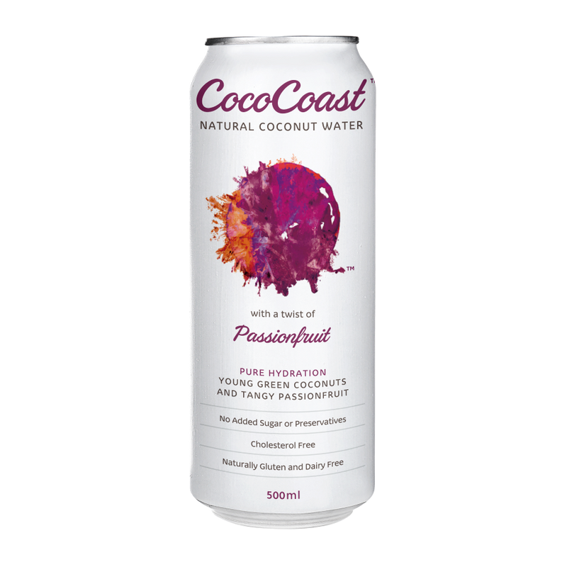 CocoCoast Sparkling Coconut Water Raspberry 320ml x24 (VN)