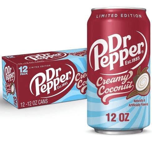 Dr Pepper Creamy Coconut Газирана напитка КЕН USA – 355ml