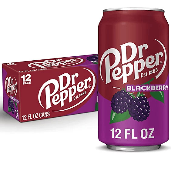Dr Pepper Blackberry Газирана напитка КЕН USA – 355ml