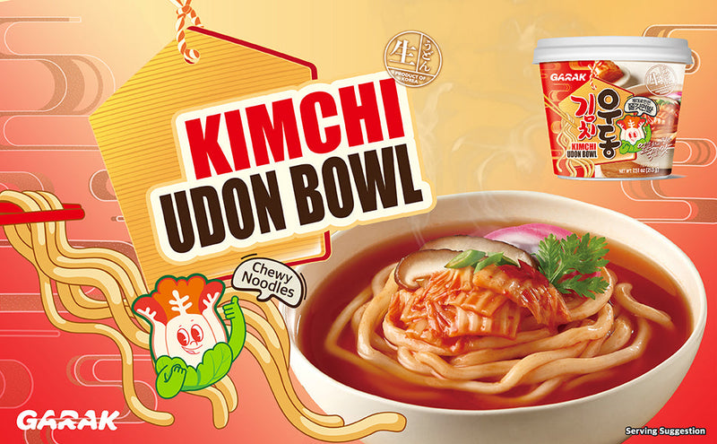 Kimchi Udon Bowl 213g x12 (KR)