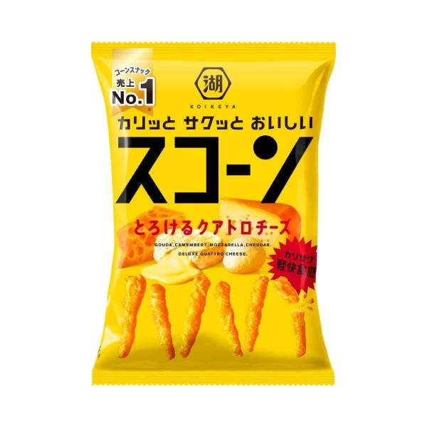 Koikeya Scorn Melted Quattro Cheese 73g x12 (JPY)