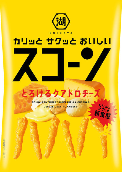 Koikeya Scorn Melted Quattro Cheese 73g x12 (JPY)