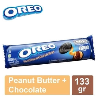 Oreo Sandwich Cookies Double Delight (Peanut Butter) 110.4g x24 (INDO)