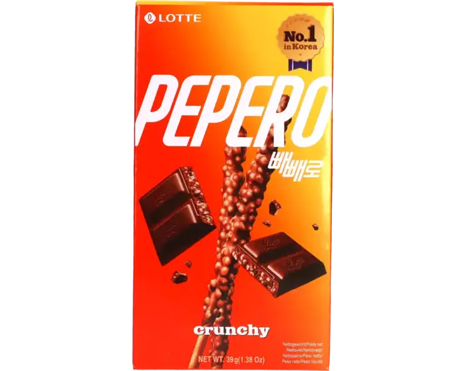 Pepero Crunchy Flavor Sticks 39g x40 (KR)
