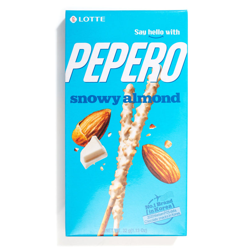 Pepero Snowy Almond Flavor Sticks 32g x40 (KR)
