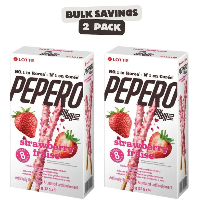 Pepero Strawberry Flavor Sticks 32g x40 (KR)