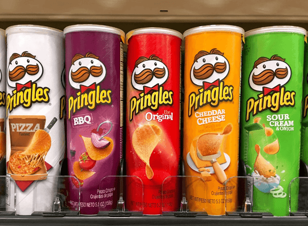 Pringles Чипс Различни вкусове - 165гр.