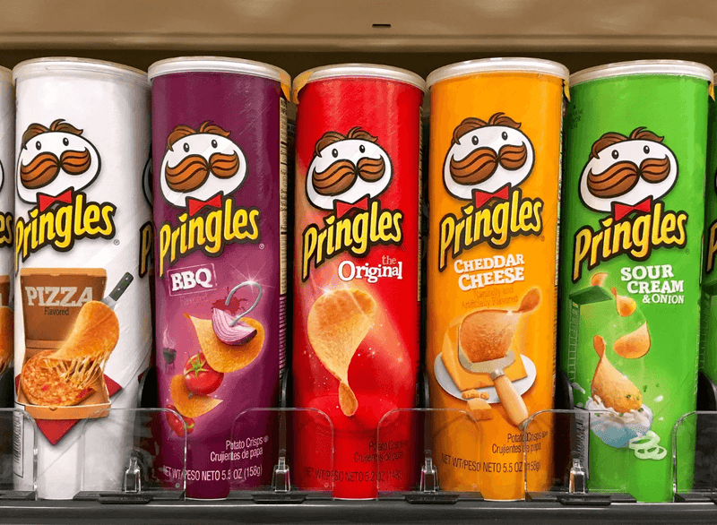 Pringles Chips Various Flavors - 165g.