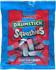 Swizzels Drumstick Squashies Bubblegum 120g x12 (UK)