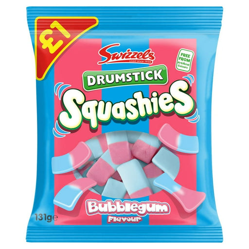 Swizzels Drumstick Squashies Bubblegum 120g x12 (UK)
