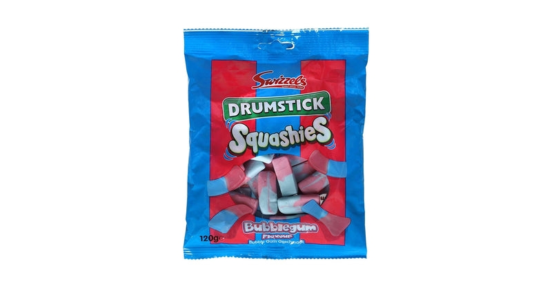Swizzels Drumstick Squashies Bubblegum 120g x12 (UK)